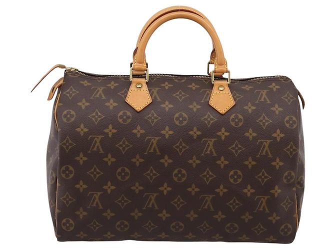 LOUIS VUITTON Monogram Speedy 35 Hand Bag M41524 LV - vista 2