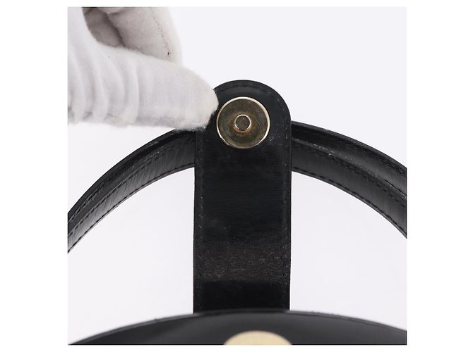 LOEWE Hand Bag Leather Black Gold - vista 10