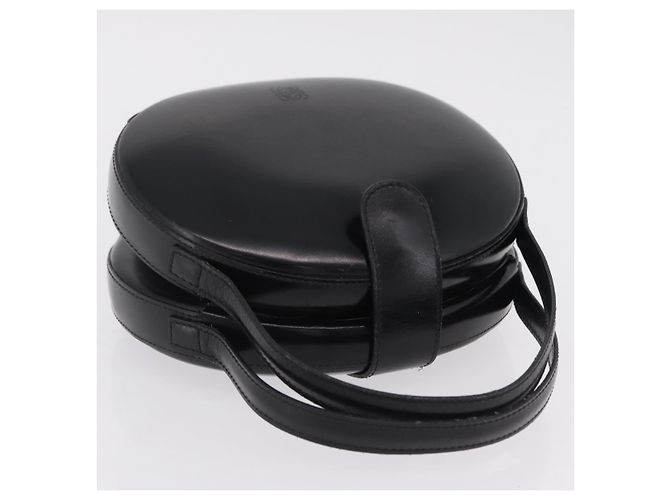 LOEWE Hand Bag Leather Black Gold - vista 6