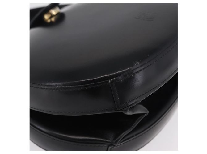 LOEWE Hand Bag Leather Black Gold - vista 8