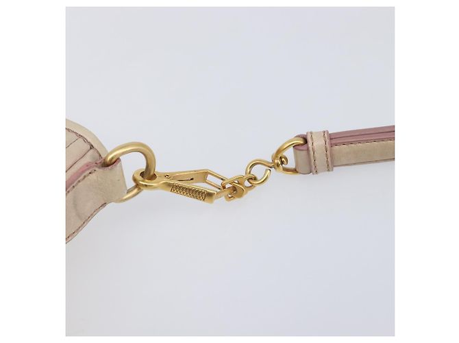 Miu Miu Hand Bag Leather 2way Pink Gold - vista 13