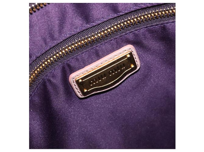 Miu Miu Hand Bag Leather 2way Pink Gold - vista 23