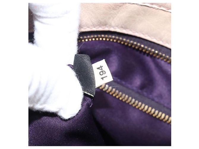 Miu Miu Hand Bag Leather 2way Pink Gold - vista 29