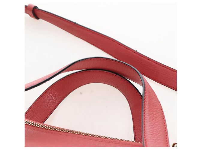 Chloé Chloe Hand Bag Leather 2way Pink Gold Tone - vista 8