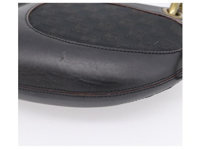 LOEWE Shoulder Bag Leather Black Gold - vista 16