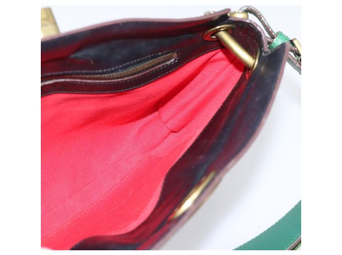 LOEWE Shoulder Bag Leather Black Gold - vista 25