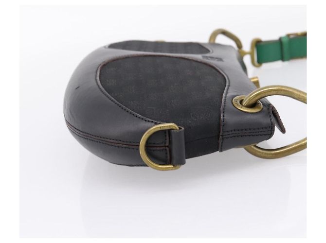 LOEWE Shoulder Bag Leather Black Gold - vista 4