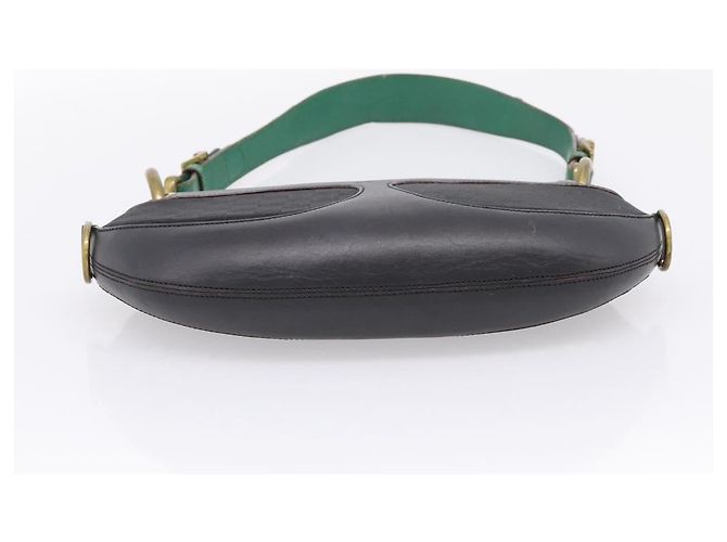 LOEWE Shoulder Bag Leather Black Gold - vista 5