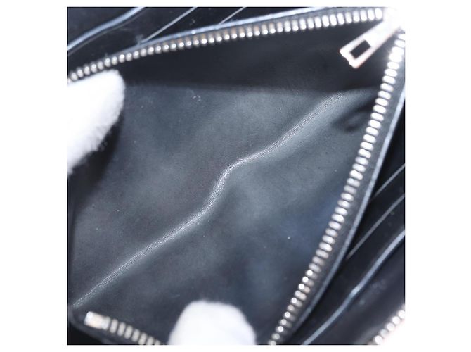 LOEWE Anagram Zippy Wallet Leather Silver Rainbow - vista 11