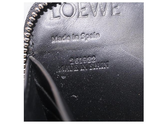 LOEWE Anagram Zippy Wallet Leather Silver Rainbow - vista 12