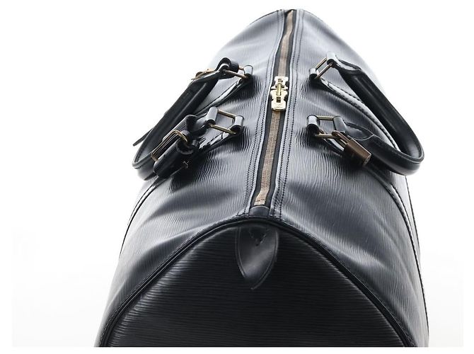 LOUIS VUITTON Epi Keepall 50 Boston Bag Noir M42962 LV - vista 6
