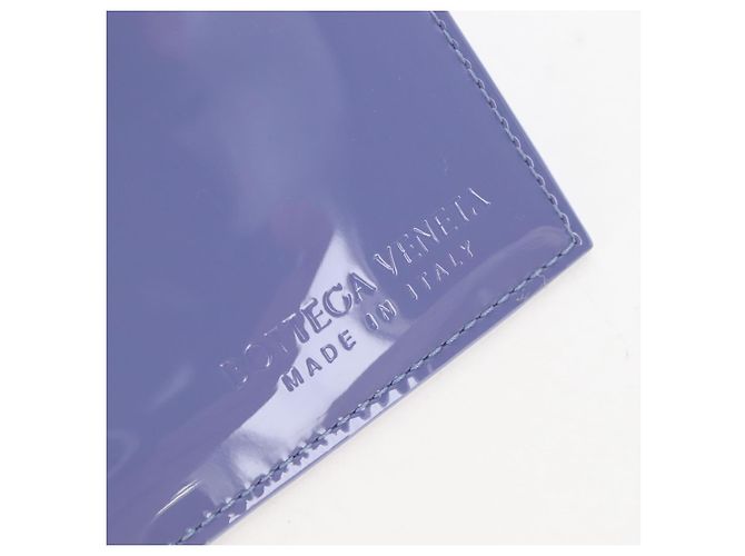 Bottega Veneta Hand Bag Patent leather Purple Silver - vista 22
