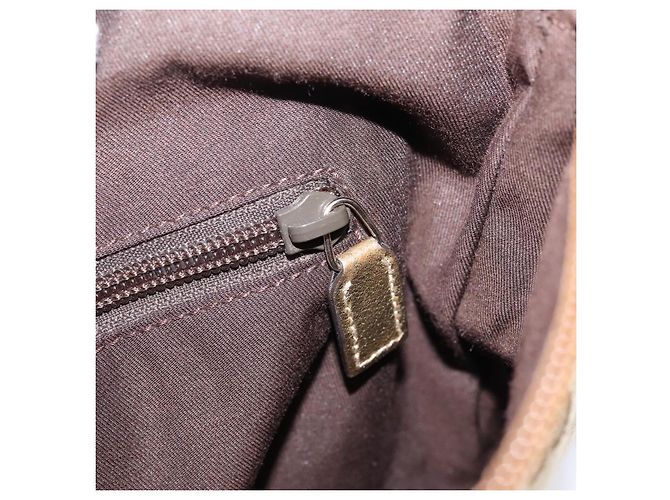 GUCCI GG Canvas Shoulder Bag Beige Gold Tone 145857 - vista 20