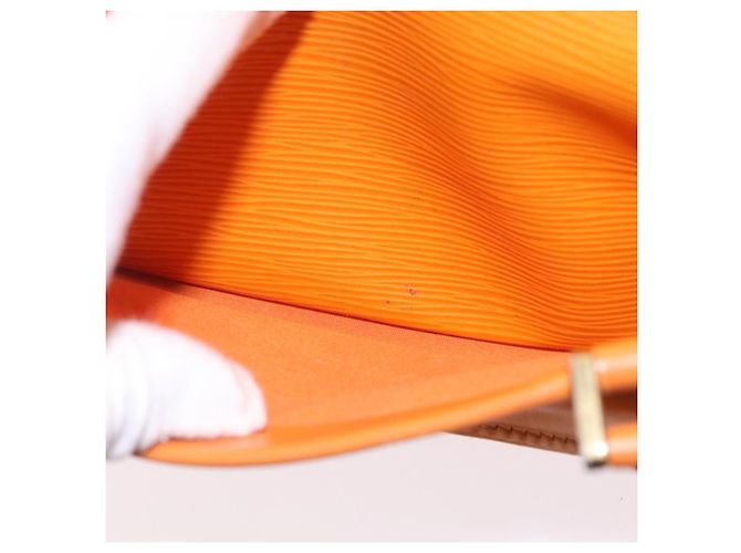 LOUIS VUITTON Epi Danura MM Hand Bag 2way Orange Mandarin M5910H LV - vista 27