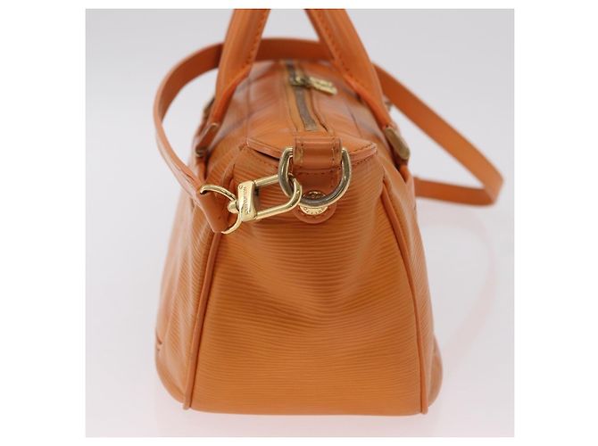 LOUIS VUITTON Epi Danura MM Hand Bag 2way Orange Mandarin M5910H LV - vista 3