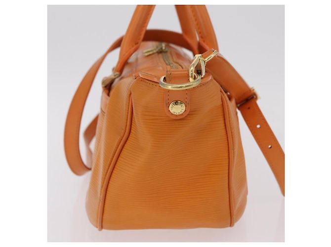 LOUIS VUITTON Epi Danura MM Hand Bag 2way Orange Mandarin M5910H LV - vista 4