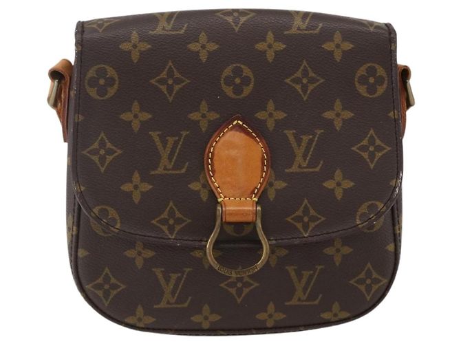 Saint-Cloud LOUIS VUITTON Monogram Saint Cloud MM Shoulder Bag M51243 LV - vista 13