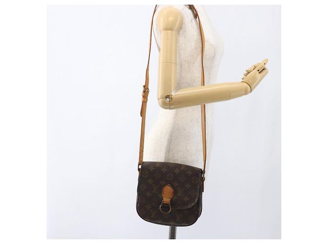 Saint-Cloud LOUIS VUITTON Monogram Saint Cloud MM Shoulder Bag M51243 LV - vista 26