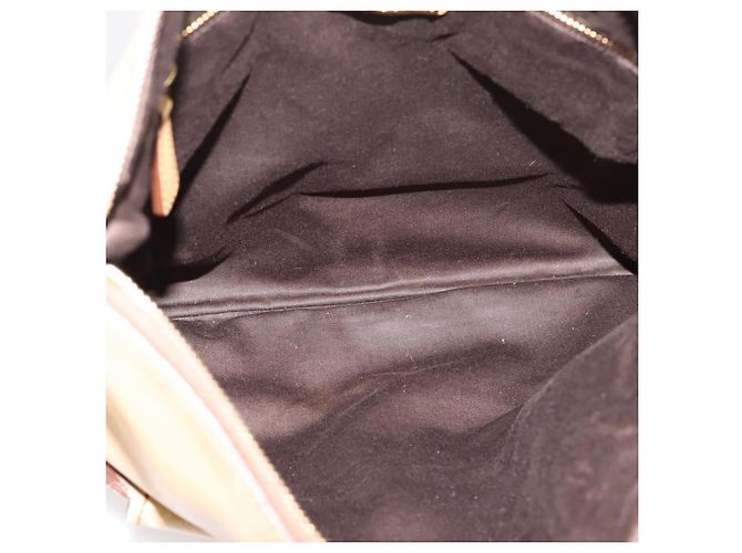 Miu Miu Hand Bag Leather 2way Beige Gold Tone - vista 25