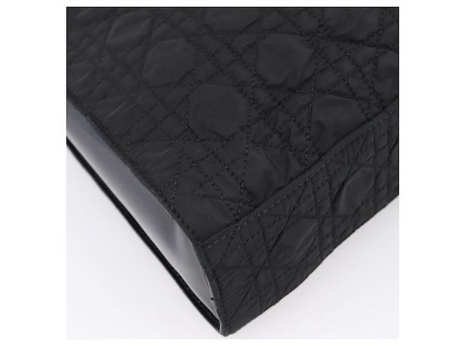 Christian Dior Canage Shoulder Bag Nylon Black Silver - vista 14