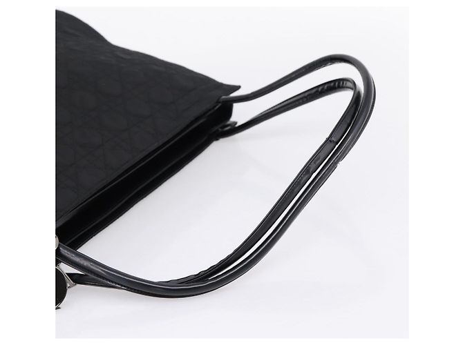 Christian Dior Canage Shoulder Bag Nylon Black Silver - vista 7