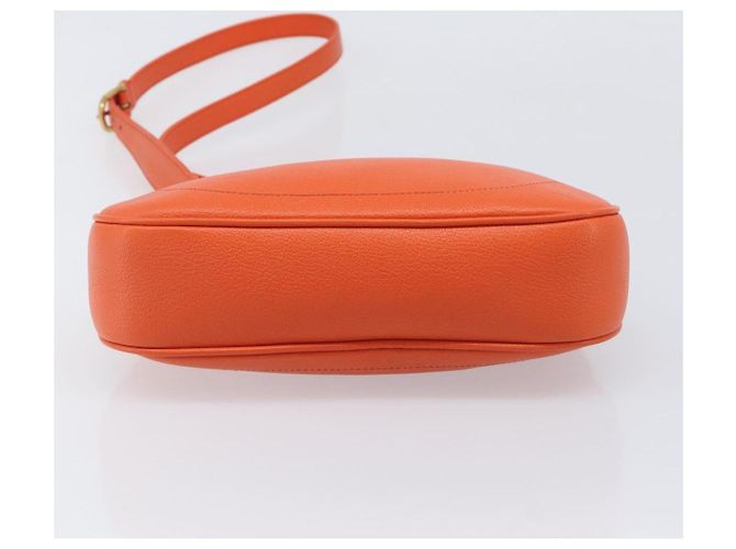 GUCCI GG Marmont Aphrodite Small Shoulder Bag Leather Orange 731817 - vista 12