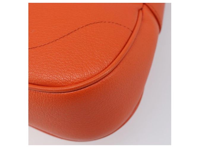 GUCCI GG Marmont Aphrodite Small Shoulder Bag Leather Orange 731817 - vista 13