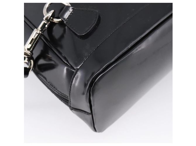 GUCCI Bamboo Shoulder Bag Nylon Black 003 2058 0059 5 - vista 15