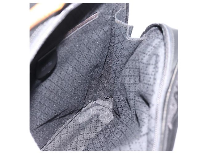 GUCCI Bamboo Shoulder Bag Nylon Black 003 2058 0059 5 - vista 19