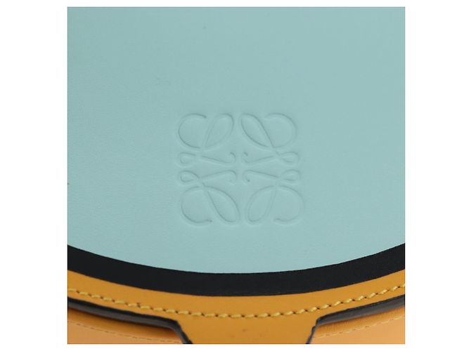 LOEWE Ken Price Collaboration Shoulder Bag Leather Yellow Silver - vista 15