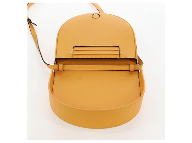LOEWE Ken Price Collaboration Shoulder Bag Leather Yellow Silver - vista 20