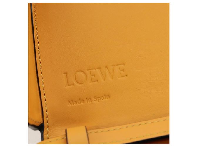 LOEWE Ken Price Collaboration Shoulder Bag Leather Yellow Silver - vista 22
