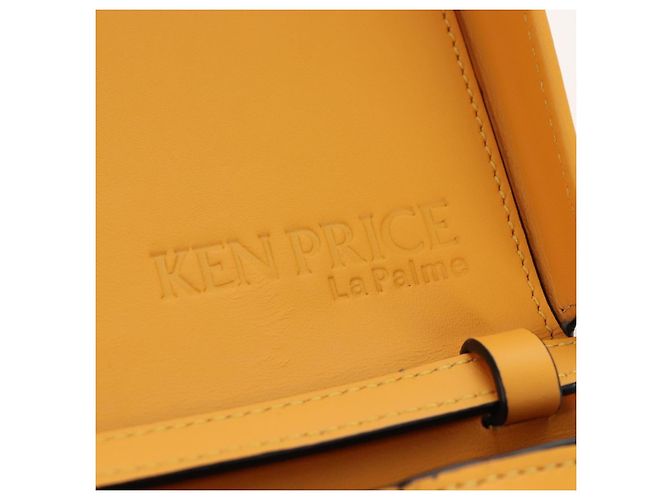 LOEWE Ken Price Collaboration Shoulder Bag Leather Yellow Silver - vista 23