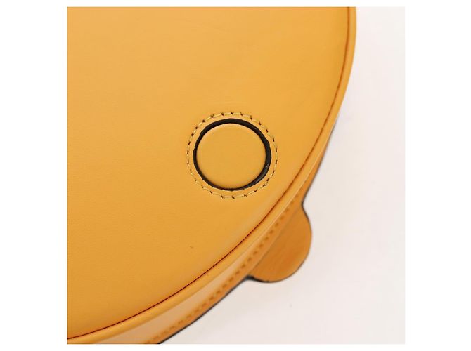 LOEWE Ken Price Collaboration Shoulder Bag Leather Yellow Silver - vista 25