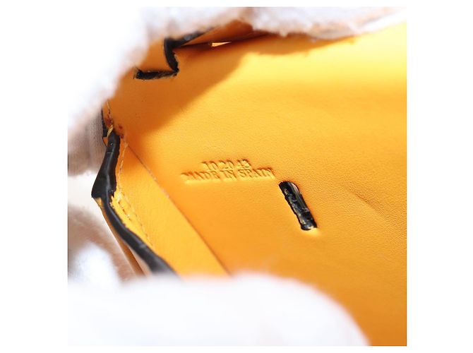 LOEWE Ken Price Collaboration Shoulder Bag Leather Yellow Silver - vista 29