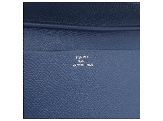 Hermès HERMES Agenda Vision Day Planner Cover Leather Blue - vista 13