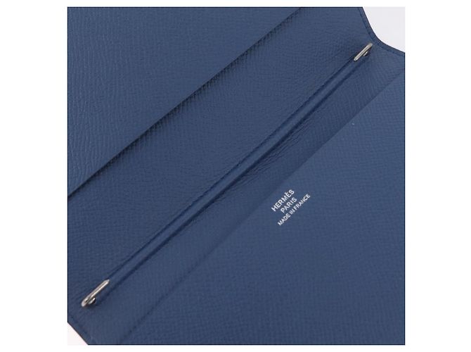 Hermès HERMES Agenda Vision Day Planner Cover Leather Blue - vista 16