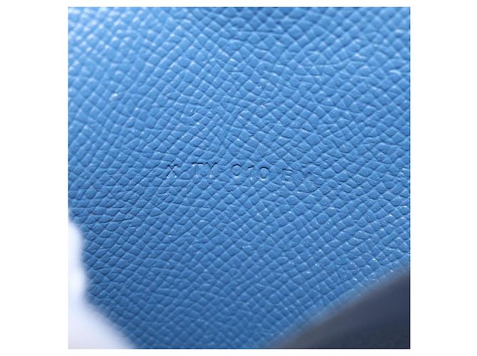 Hermès HERMES Agenda Vision Day Planner Cover Leather Blue - vista 21