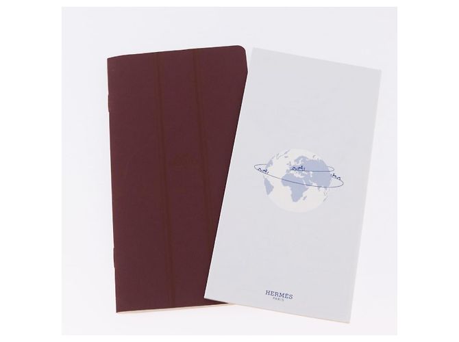 Hermès HERMES Agenda Vision Day Planner Cover Leather Blue - vista 22