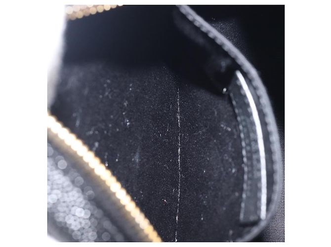 Autre Marque Saint Laurent Chain Viel Shoulder Bag Leather Black Gold - vista 21