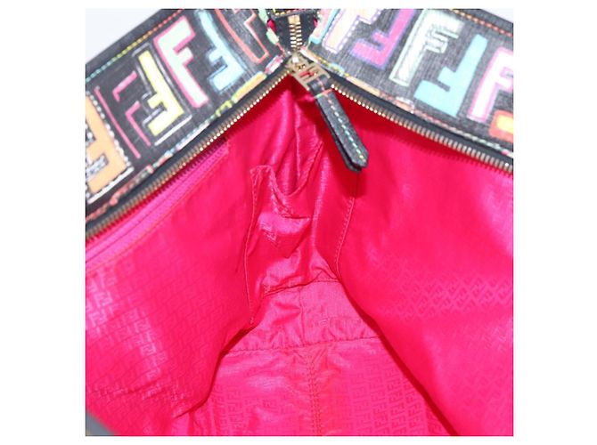 FENDI Zucca Canvas Tote Bag PVC Leather Multicolor 8BH185 - vista 19