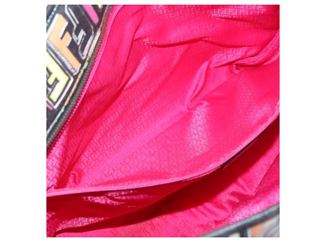 FENDI Zucca Canvas Tote Bag PVC Leather Multicolor 8BH185 - vista 22