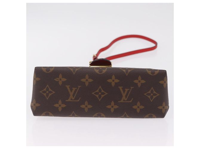 LOUIS VUITTON Monogram Rocky BB Hand Bag Red M44322 LV - vista 14