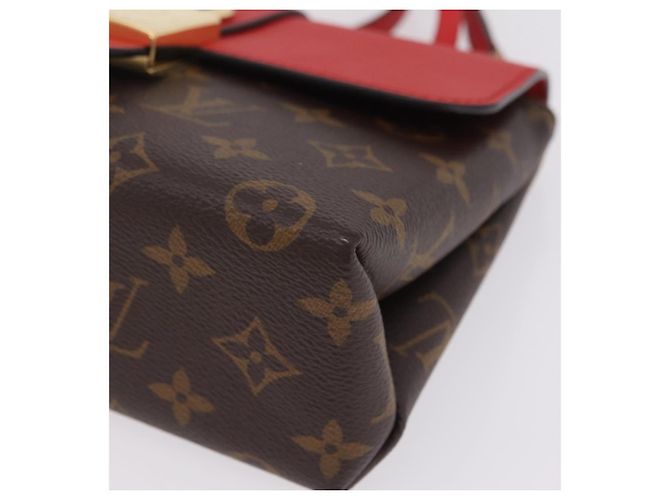 LOUIS VUITTON Monogram Rocky BB Hand Bag Red M44322 LV - vista 16