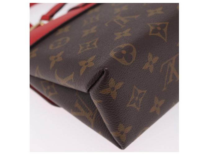 LOUIS VUITTON Monogram Rocky BB Hand Bag Red M44322 LV - vista 17