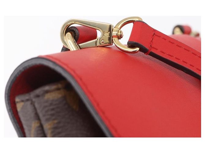 LOUIS VUITTON Monogram Rocky BB Hand Bag Red M44322 LV - vista 20