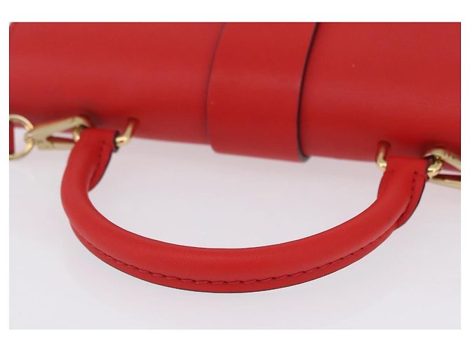 LOUIS VUITTON Monogram Rocky BB Hand Bag Red M44322 LV - vista 7
