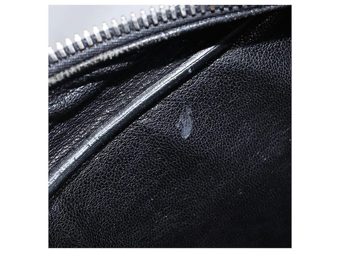 PRADA Hand Bag Saffiano leather Black Emerald Green - vista 11