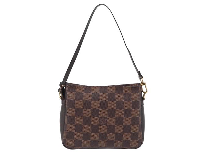 LOUIS VUITTON Damier Ebene Trousse Make Up Pouch N51982 LV - vista 2