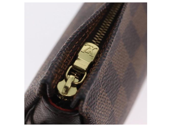LOUIS VUITTON Damier Ebene Trousse Make Up Pouch N51982 LV - vista 20